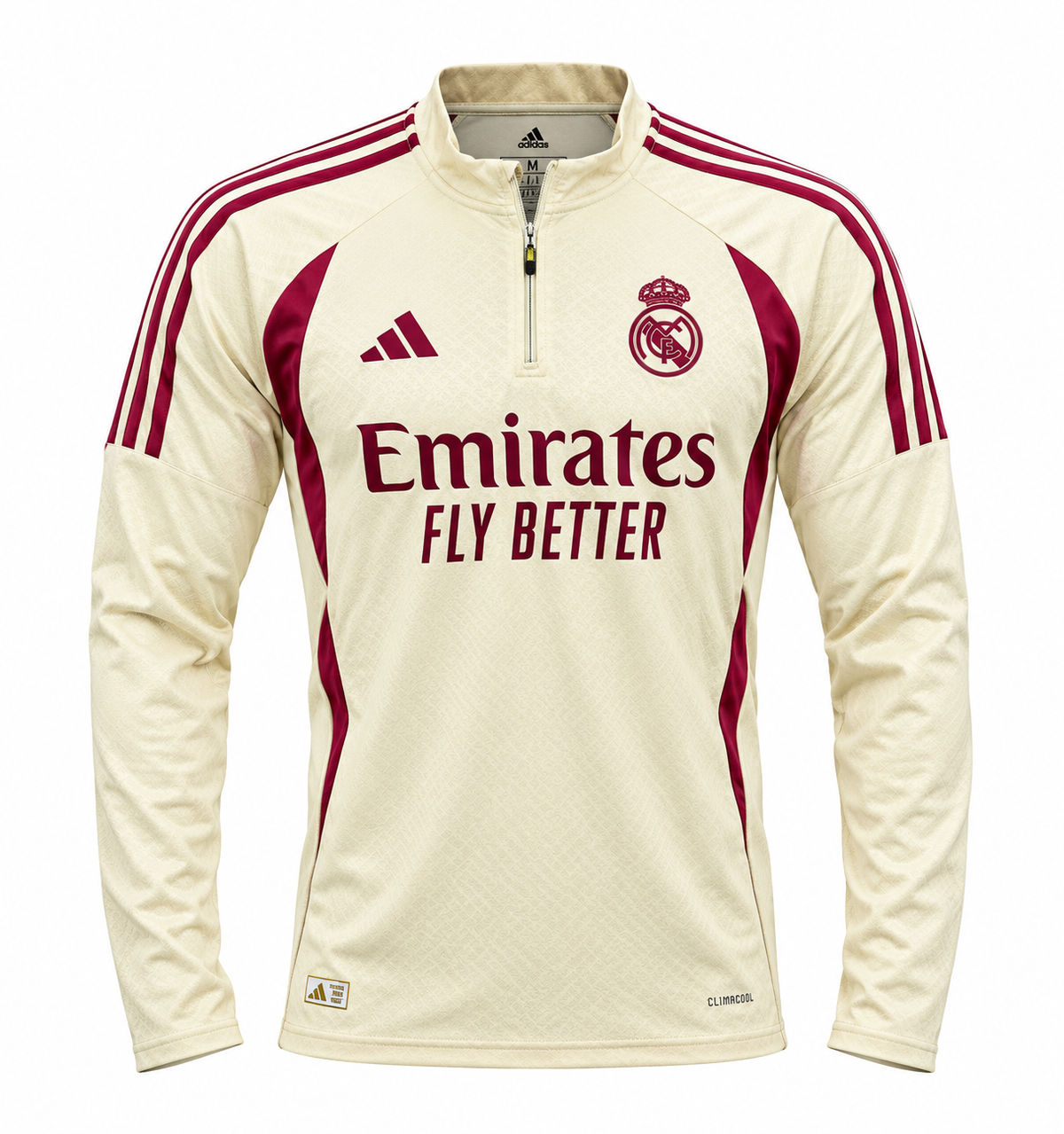Real Madrid Beige Track Suit