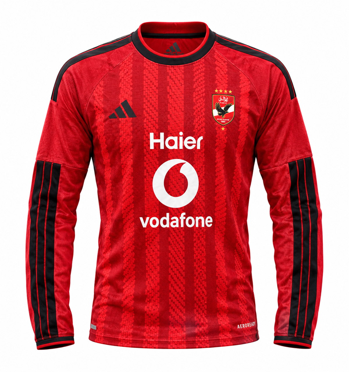 Ahly 2026-27 Home Kit Long Sleeve