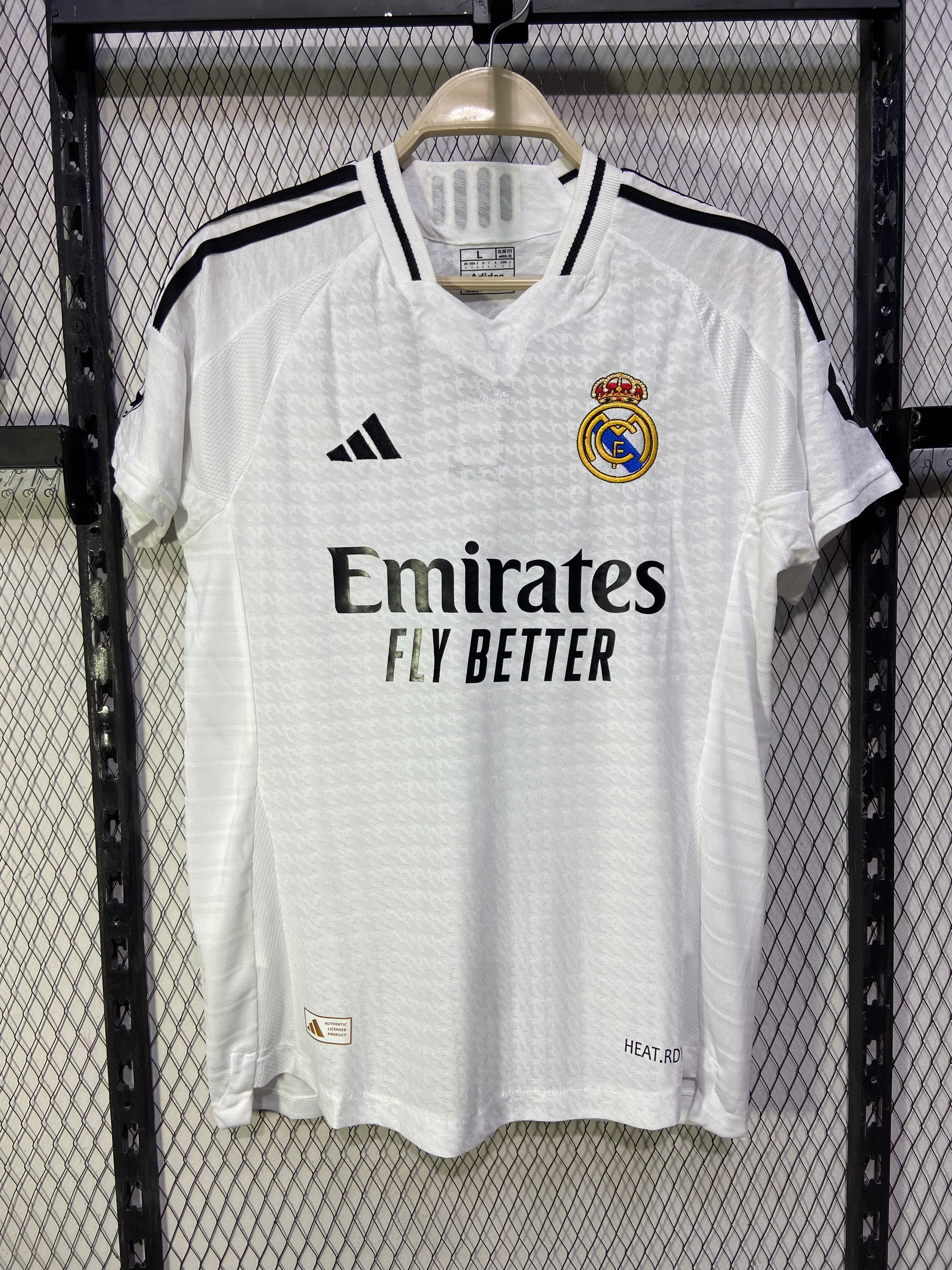 Real Madrid 2024-25 Home Kit (تطريز)