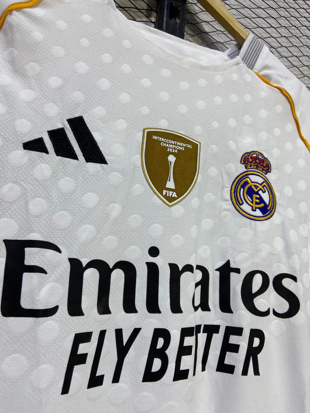 Real Madrid 2025-26 Home Kit Mirror Original