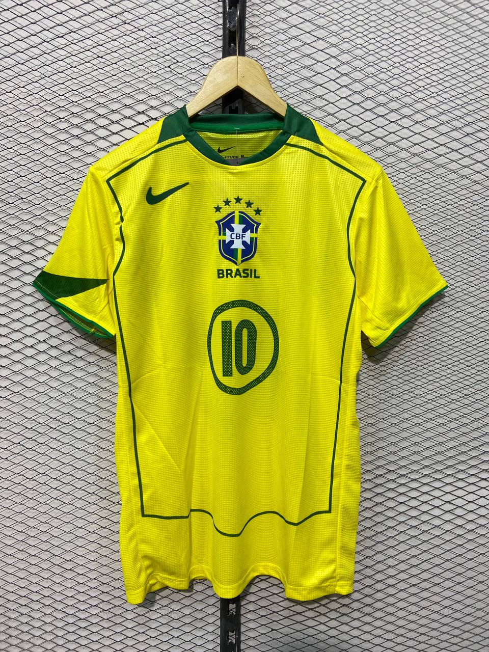 Brazil 2004-05 Home Kit Original Mirror